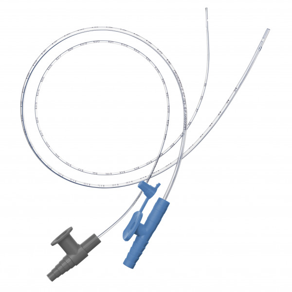 Suction catheters. Thumb Control Connector