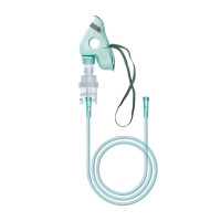 Nebulizer Masks with Tubing. Elongated mask
