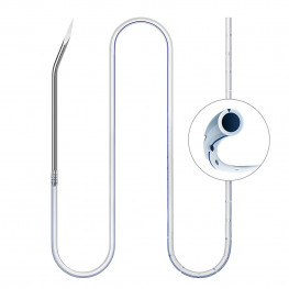 Wound Drainage Set with SIlicone Reservoir and Silicone Round Perforated Drainage Tube