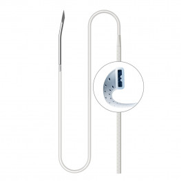 Wound Drainage Set with SIlicone Reservoir and Silicone Flat Perforated Drainage Tube